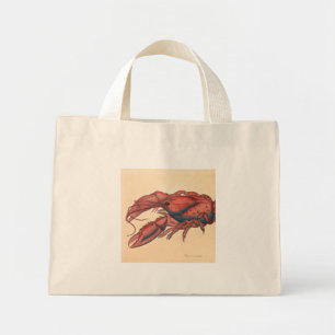 James Sowerby  Serrated Lobster   Mini Tote Bag