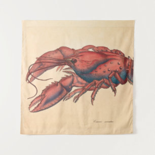 James Sowerby Serrated Lobster Tapestry