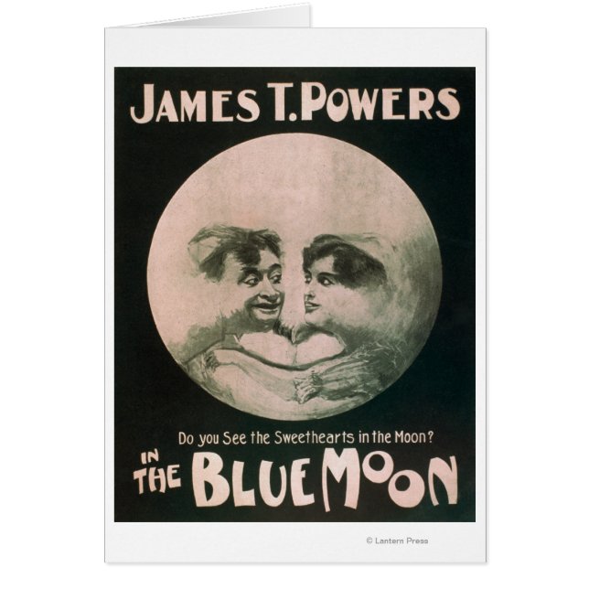 James T. Powers in The Blue Moon Theatre (Front)