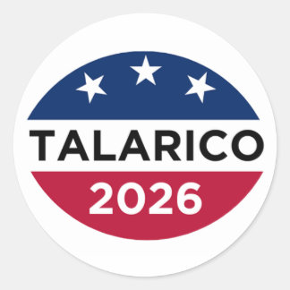 James Talarico 2026 Campaign Stickers