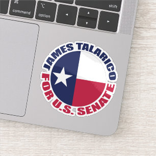 James Talarico for U.S. Senate Texas Flag Laptop