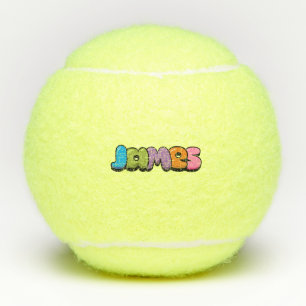 James Tennis Balls