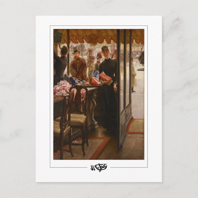 James Tissot #686 - Fine Art Postcard (Front)