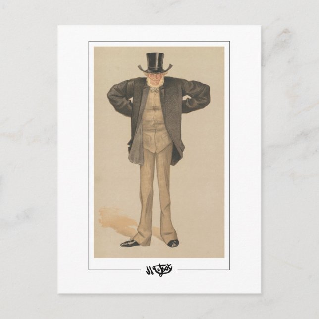 James Tissot #847 - Fine Art Postcard (Front)