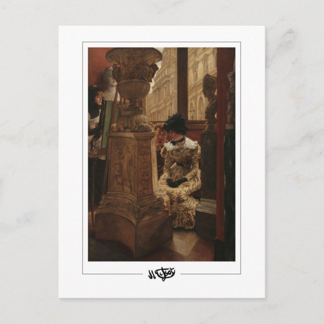 James Tissot #855 - Fine Art Postcard (Front)