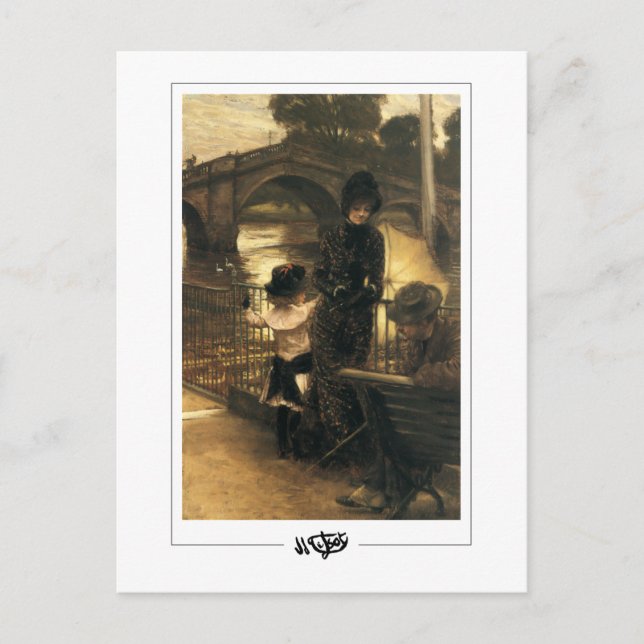 James Tissot #865 - Fine Art Postcard (Front)