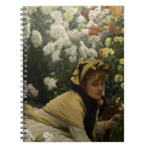 James Tissot Chrysanthemums Notebook