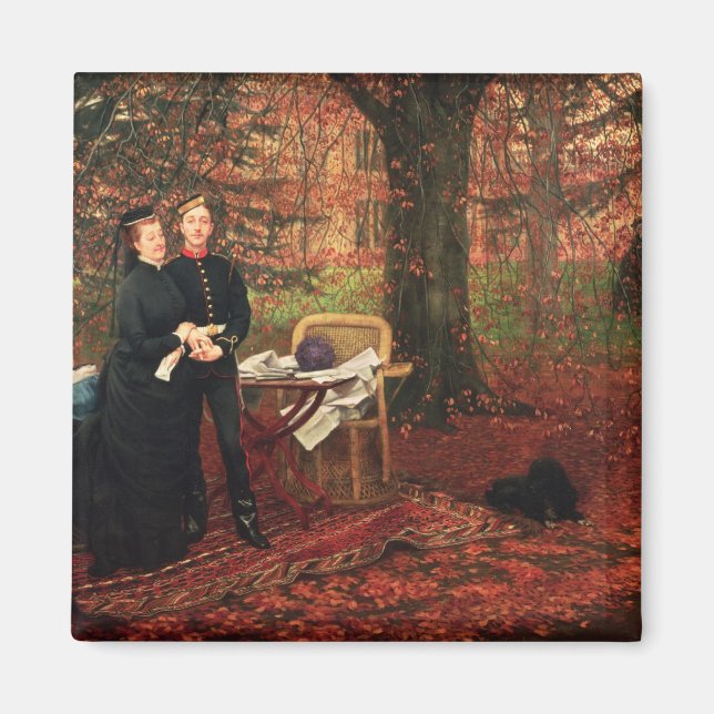 James Tissot | Empress Eugenie & Eugene-Louis Napo Magnet (Front)