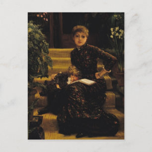 James Tissot   Mother and Child or The Elder Siste Postcard