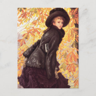 James Tissot October Postcard