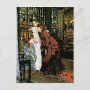 James Tissot Painting Postcard