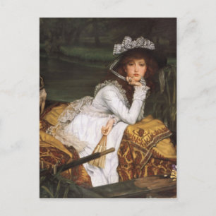 James Tissot Painting Postcard