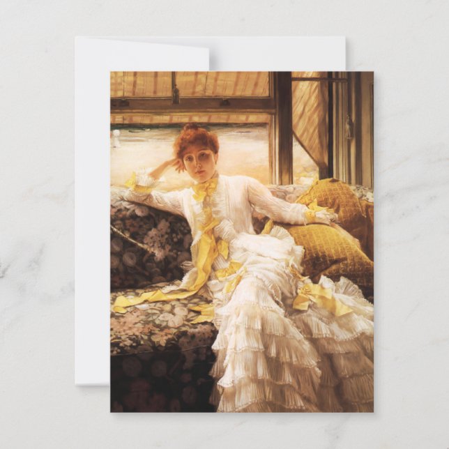 James Tissot Seaside Invitatations Invitation (Front)