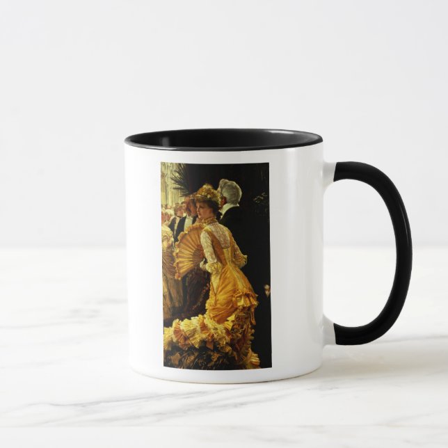 James Tissot | The Ball, c.1878 Mug (Right)