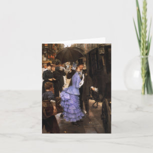 James Tissot The Bridesmaid Note Card