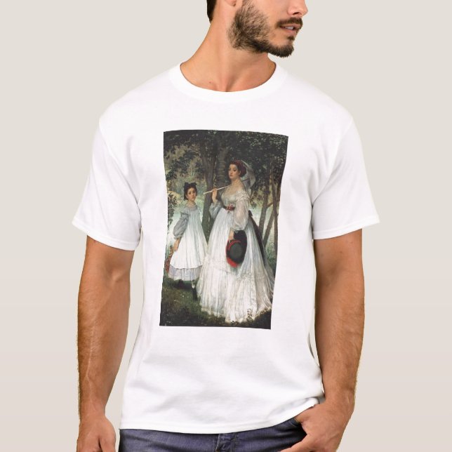 James Tissot | The Two Sisters: Portrait, 1863 T-Shirt (Front)