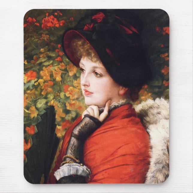 James Tissot Type of Beauty Mouse Pad (Front)