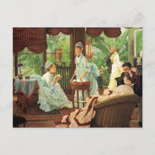 James Tissot Victorian Tea Party Invitations