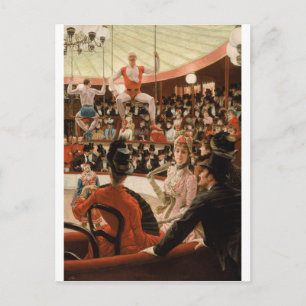James Tissot - Women Of Paris The Circus Lover Postcard