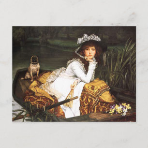 James Tissot Young Lady in a Boat Invitations