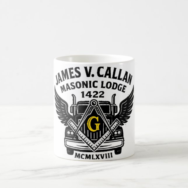 James V. Callan Lodge #1422 Coffee Mug (Center)