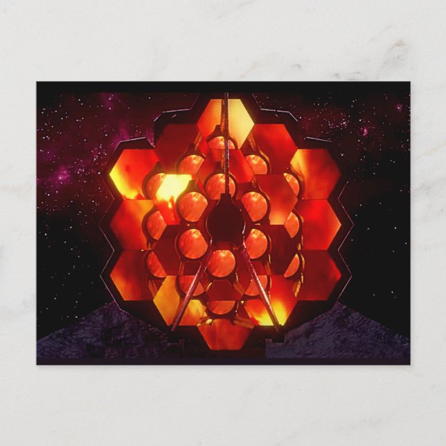James Webb Space Telescope 2021 Commemorative Postcard (Front)
