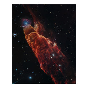 James Webb Space Telescope Cosmic Tornado Poster