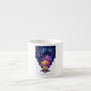 James Webb Space Telescope Illustration Art Espresso Cup