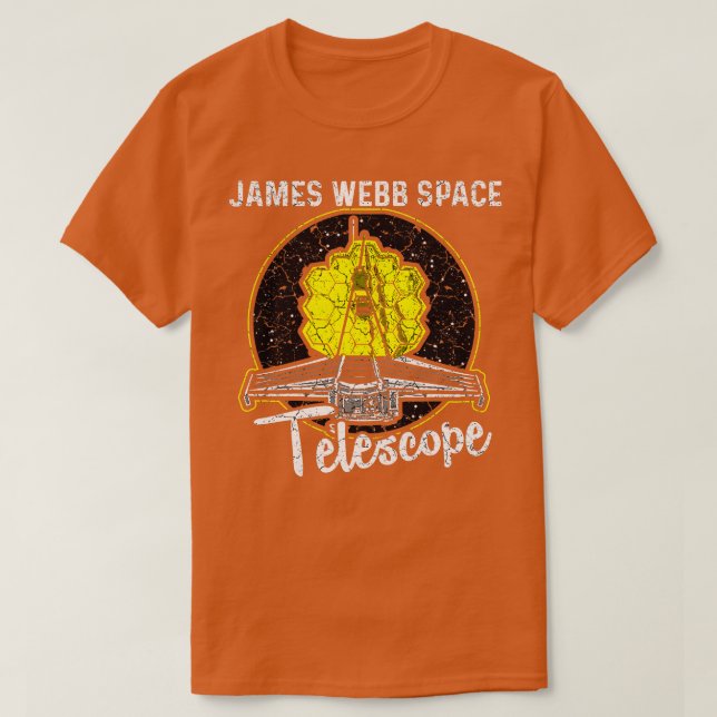 James Webb Space Telescope JWST 9 T-Shirt (Design Front)