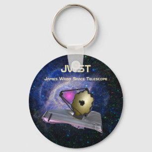 James Webb Space Telescope JWST Key Ring