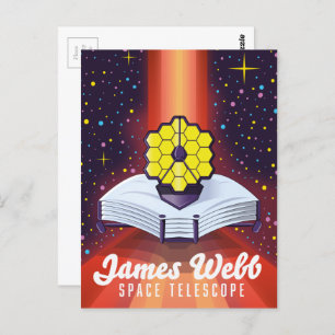 James Webb Space Telescope Postcard