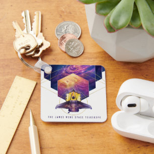 James Webb Space Telescope Poster. Key Ring