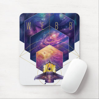 James Webb Space Telescope Poster. Mouse Mat