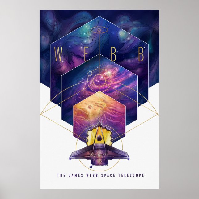 James Webb Space Telescope Poster. Poster (Front)