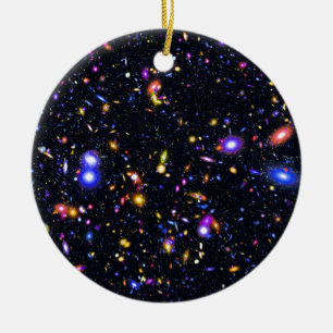 James Webb Space Telescope Simulation - Pop Art Ceramic Tree Decoration