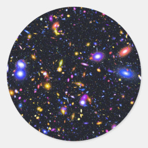 James Webb Space Telescope Simulation - Pop Art Classic Round Sticker