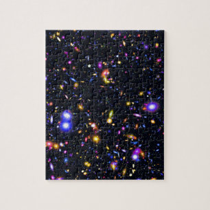 James Webb Space Telescope Simulation - Pop Art Jigsaw Puzzle