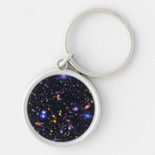 James Webb Space Telescope Simulation - Pop Art Key Ring