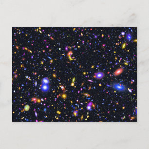 James Webb Space Telescope Simulation - Pop Art Postcard