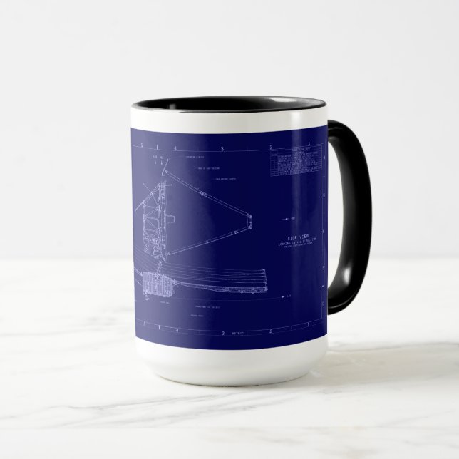  James Webb Unveiling the Universe's Blueprint Mug (Front Right)