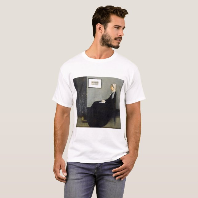 JAMES WHISTLER - Arrangement in grey and black T-Shirt (Front Full)