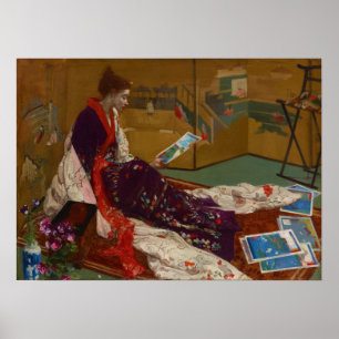 James Whistler - Caprice in Purple and Gold Poster