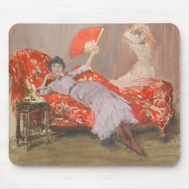 James Whistler - Milly Finch Mouse Mat (Front)