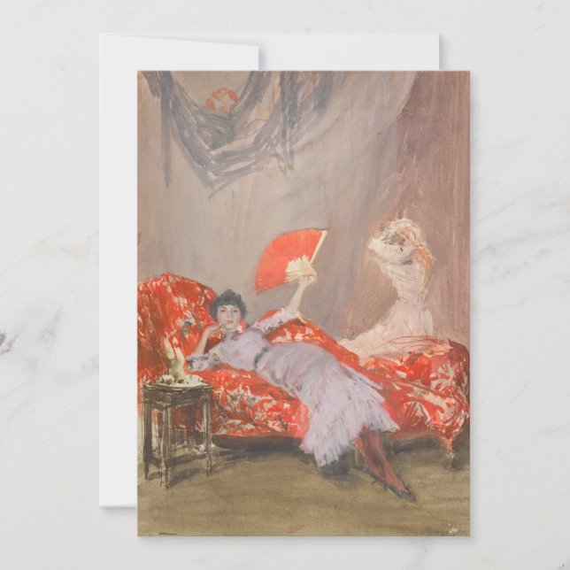 James Whistler - Milly Finch Thank You Card (Front)