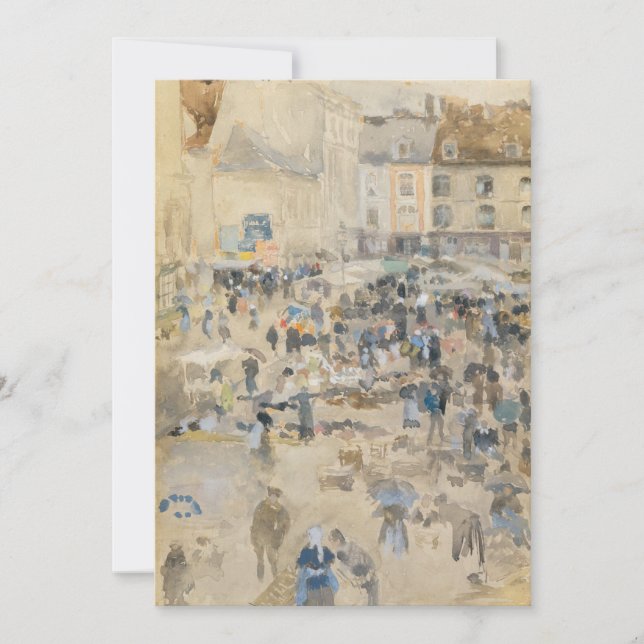 James Whistler - Nocturne: Chelsea Thank You Card (Front)