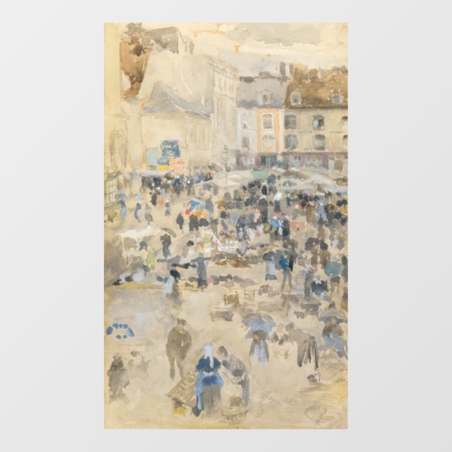 James Whistler - Nocturne: Chelsea Window Cling (Sheet)