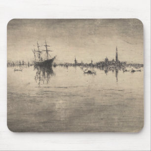 James Whistler - Nocturne, from Venice Mouse Mat