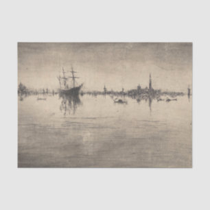 James Whistler - Nocturne, from Venice Tissue Paper