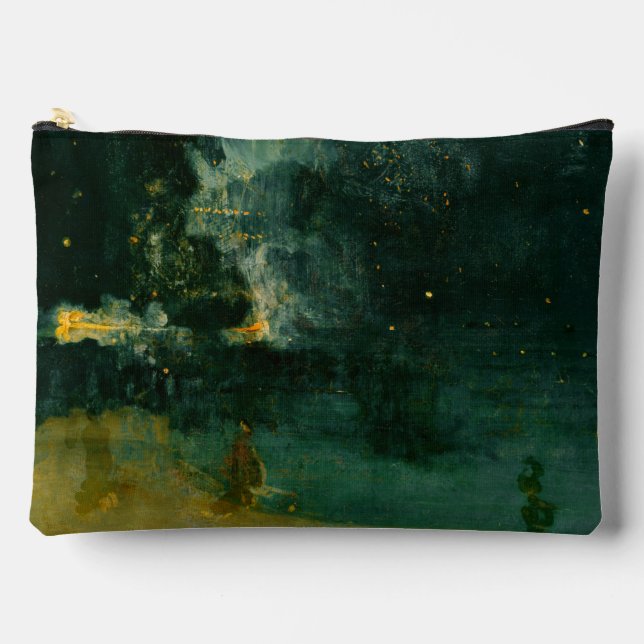 James Whistler - Nocturne in Black and Gold Accessory Pouch (Front)