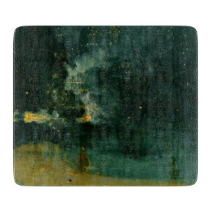 James Whistler - Nocturne in Black and Gold Cutting Board